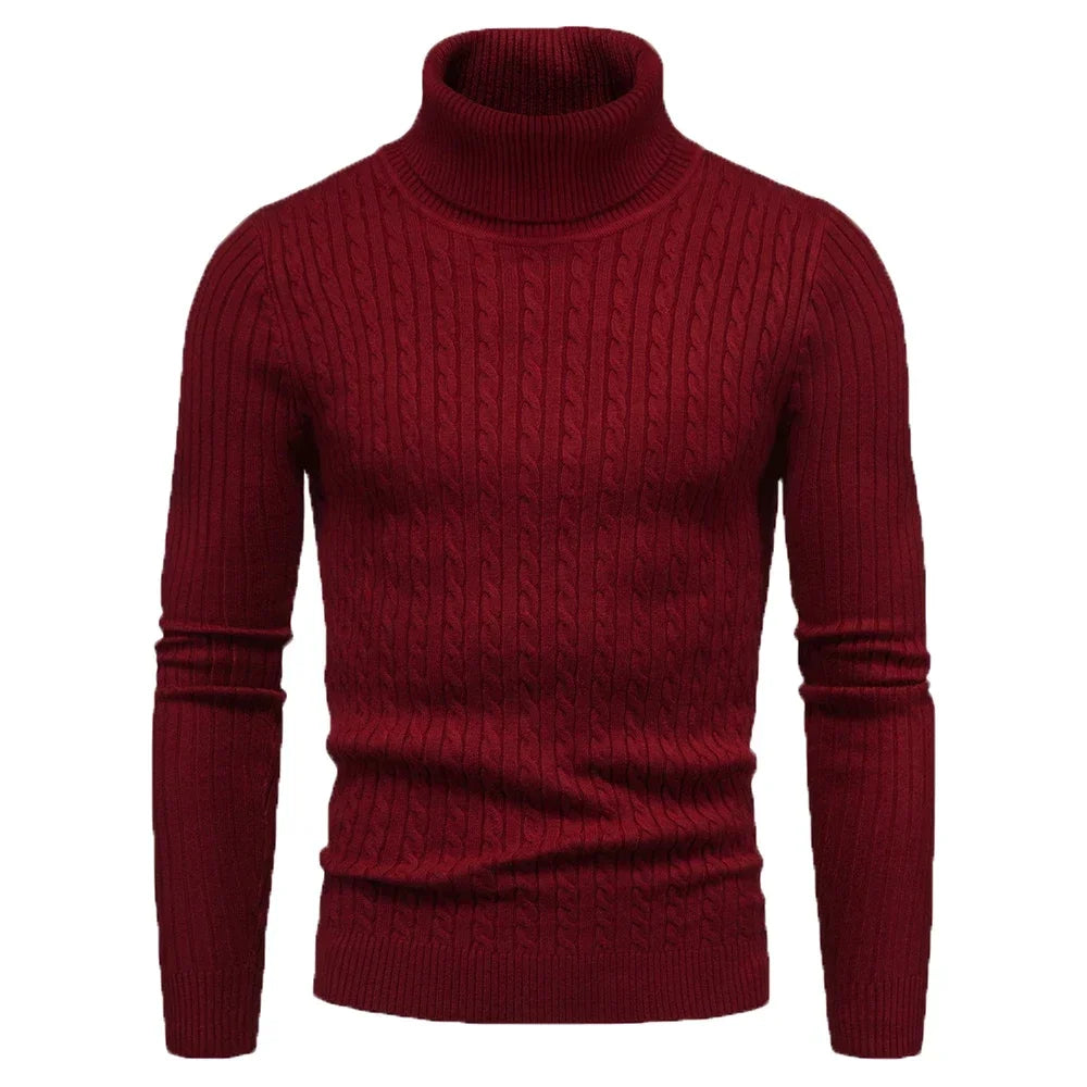 Winter Sweater Slim Pullover 