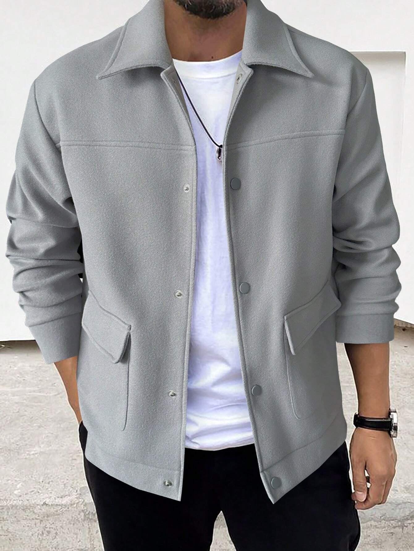 Manfinity Flap Pocket Jacket