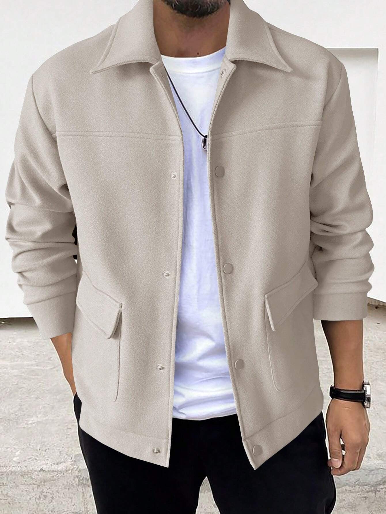 Manfinity Flap Pocket Jacket