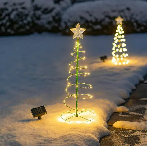 Outdoor Christmas Tree Courtyard Lights